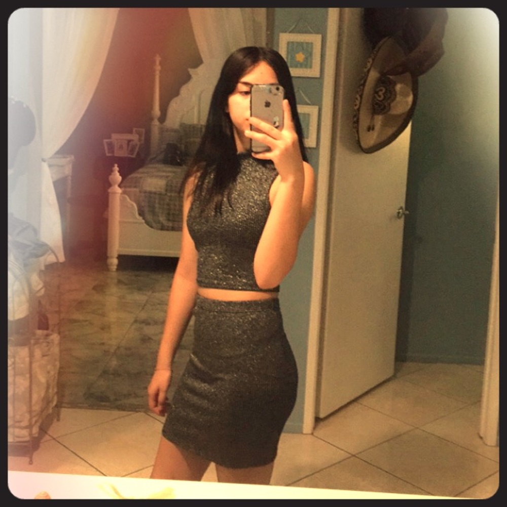 Two-piece dress